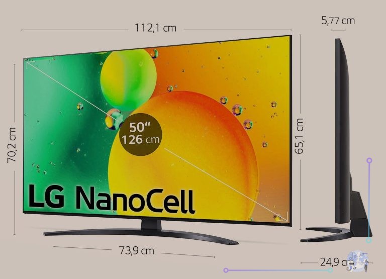 Características y revisión del televisor LED LG 50NANO766QA 2