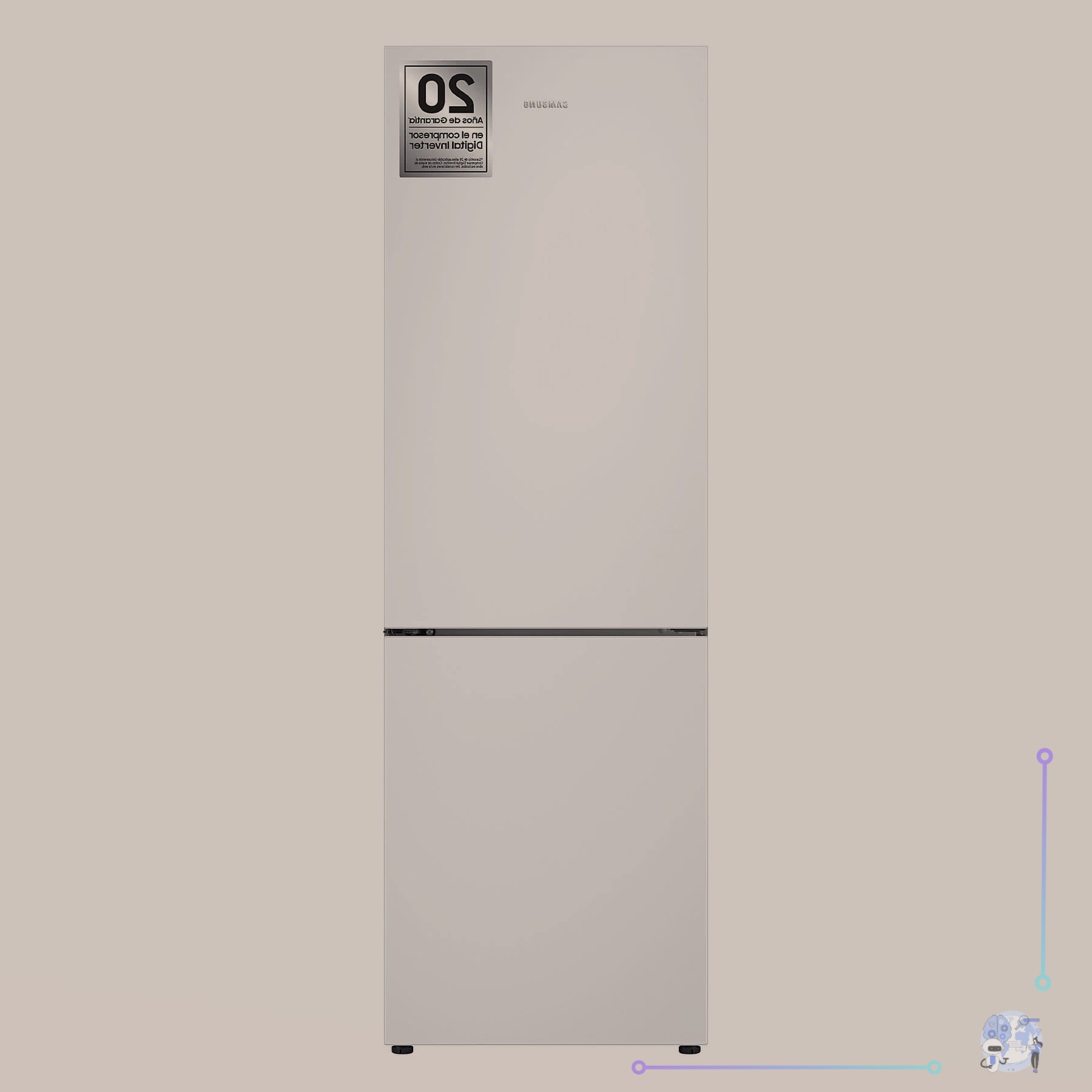 Frigorífico Samsung RB33B612EWW/EF: Revisión y características